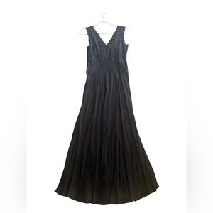 NWT Gap Black Maxi Gown S